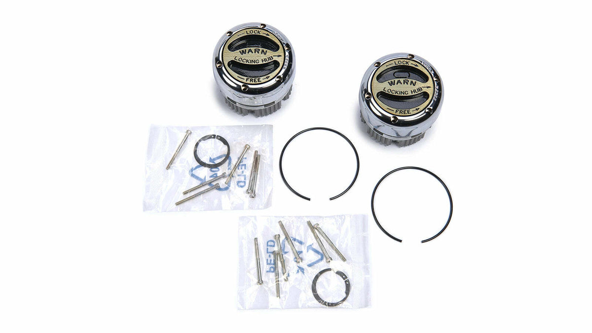 Warn - 20990 Manual; 19 Spline; Internal Mount; Set Of 2
