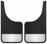 Husky Liners - Rubber Front Mud Flaps - 12IN w/ Weight - 55001