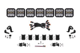 Diode Dynamics - SS5 Pro Universal CrossLink 7-Pod Lightbar White Combo - DD7246