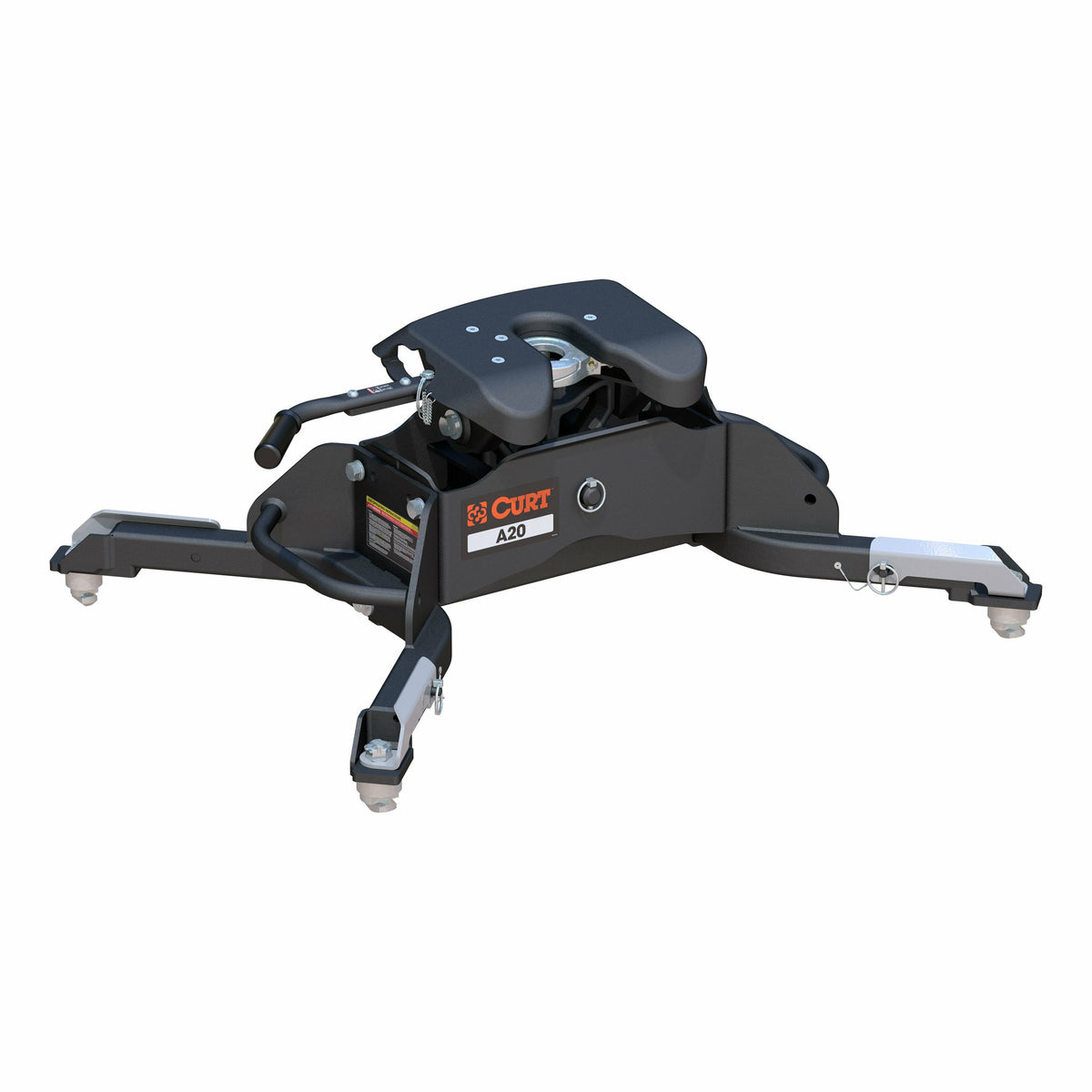 Curt - A20 5th Wheel Hitch, Select Ram 2500, 3500, 8' Bed Puck System - 16044