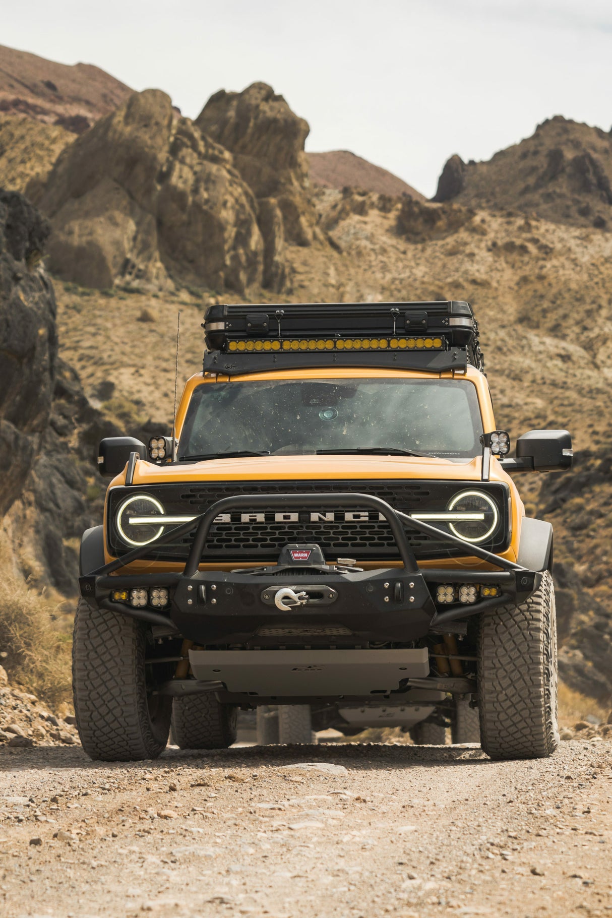 CBI - Ford Bronco Full Skid Plate / Bare Metal - 300-000-017-015