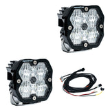 Baja Designs - 55-7805-2 Squadron 2.0 Sport Black LED Auxiliary Light Pod Pair