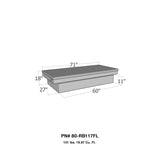 Westin - 80-RB117FL Brute Full Lid Tool Box