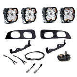 Baja Designs - 44-0036-UP Squadron 2.0 Sport Dual Fog Pocket Light Kit
