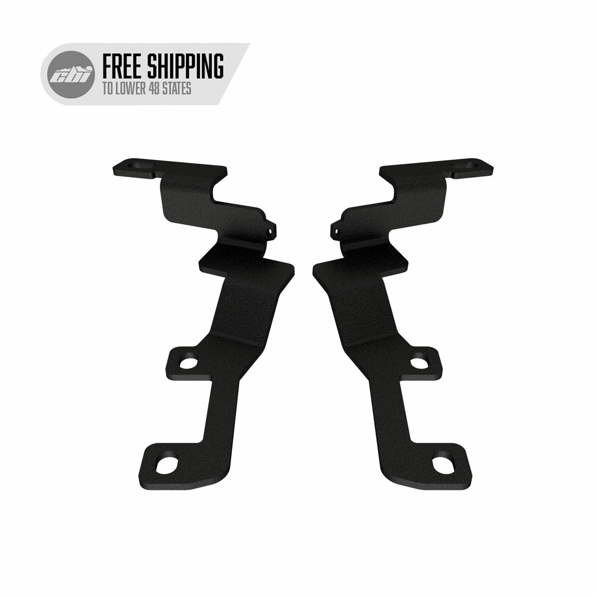 Prinsu - Chevy Colorado / Canyon Ditch Light Brackets | 2023+ - 600-000-000-434