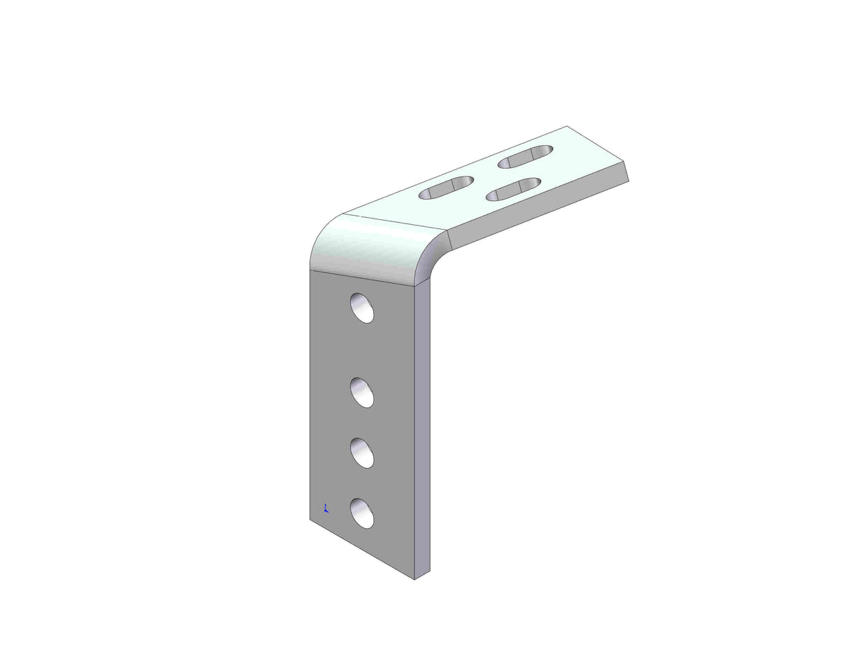 Husky Towing 30562 Adapter Bracket For 10 Bolt-Kit Bolt-On Drilling Required