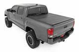 Rough Country - Hard Tri-Fold Flip Up Bed Cover - 5' Bed - Toyota Tacoma 2WD 4WD (16-23) - 49420500