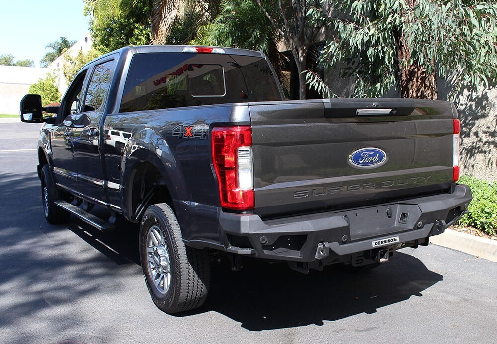 Go Rhino 28373T BR20.5 Rear BR Bumper for Ford F-250 F-350 Super Duty Lariat XL XLT