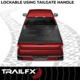 TrailFx - Hard Trifold Tonneau Cover For GM Silverado/Sierra 1500 5.7' (TFX1527)