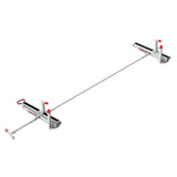 Weather Guard - Ezglide2 Extended Drop-Down For Mid-Roof/High-Roof Van Long Ladder Dual Drop-Down Kit, Van Rack - 2295-3-01