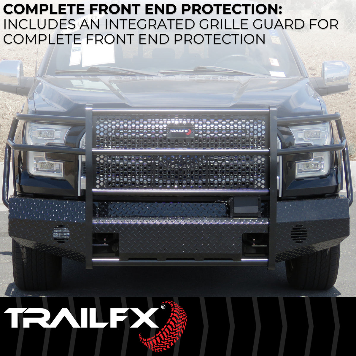 TrailFx - Front Full Replacement Bumper for Chevrolet Silverado 1500 (FX3007A)