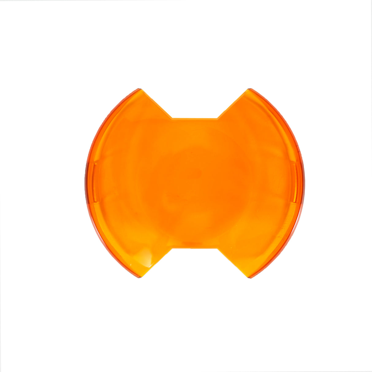 KC Hilites - 6 inch SlimLite LED - Light Shield - Amber - 5104