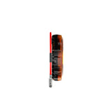 KC Hilites - Cyclone V2 LED - Single Light - Amber Lens - 5W Flood Beam - 1360