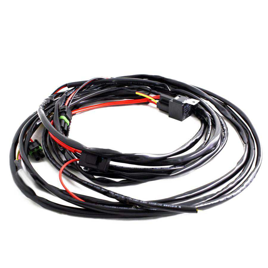 Baja Designs - 640164 - Squadron/S2 2-Pin Hi-Beam 2-Light Max (150 Watts) Wiring Harness