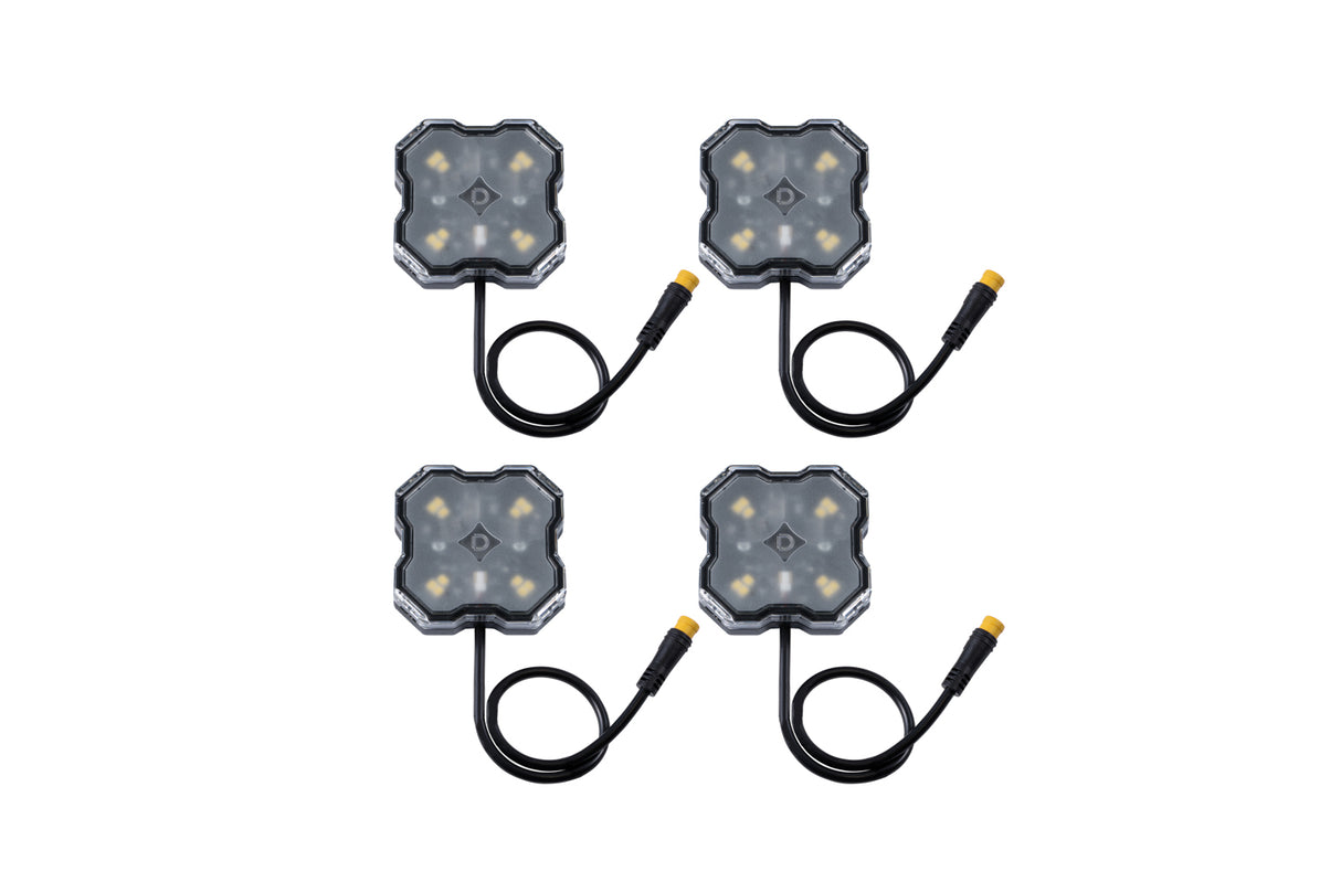 Diode Dynamics - Single-Color Rock Light Installer Magnet Mount Kit (4-pack) - DD7739