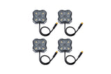 Diode Dynamics - Single-Color Rock Light Installer Magnet Mount Kit (4-pack) - DD7739