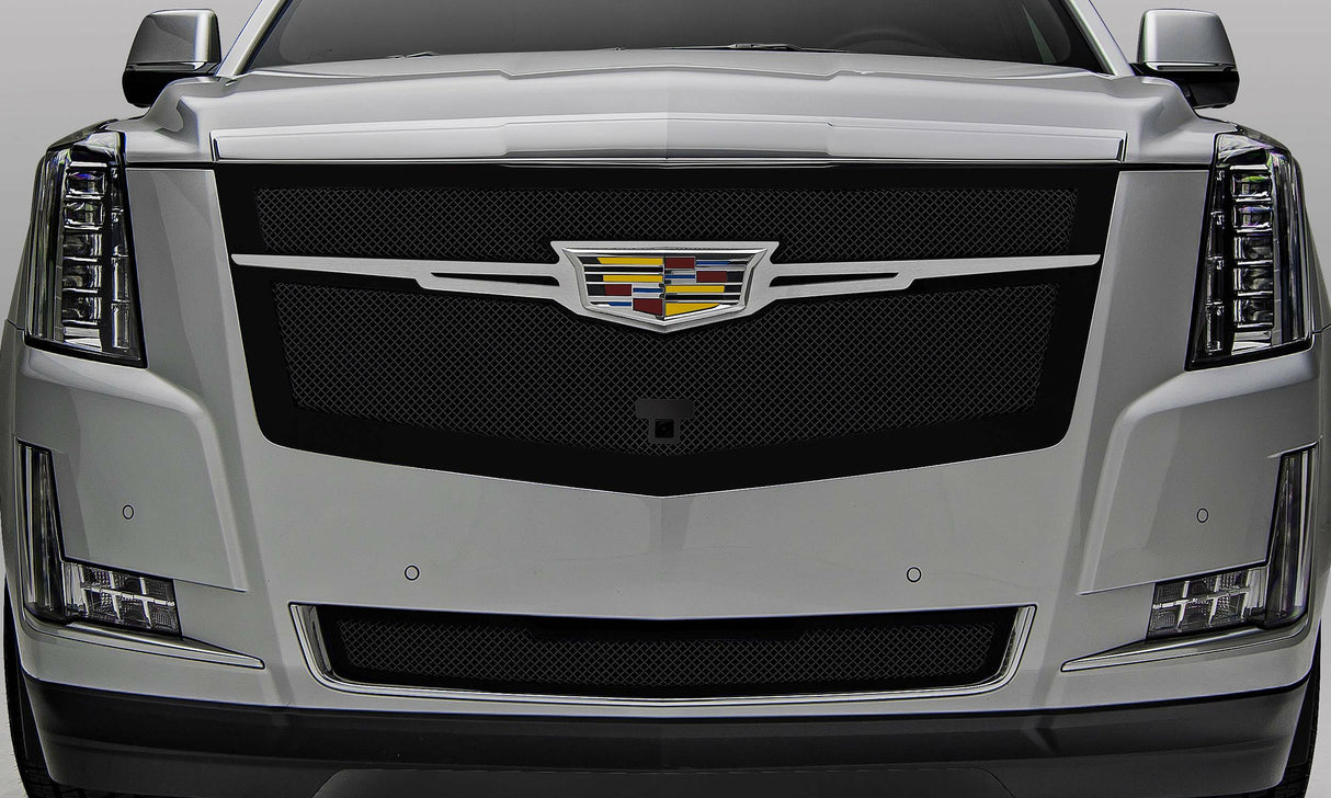 T-Rex Grilles - 1 Pc Small Mesh Mild Steel Upper Class Grille Replacement - Only fits 2015i -2019 models - 51189