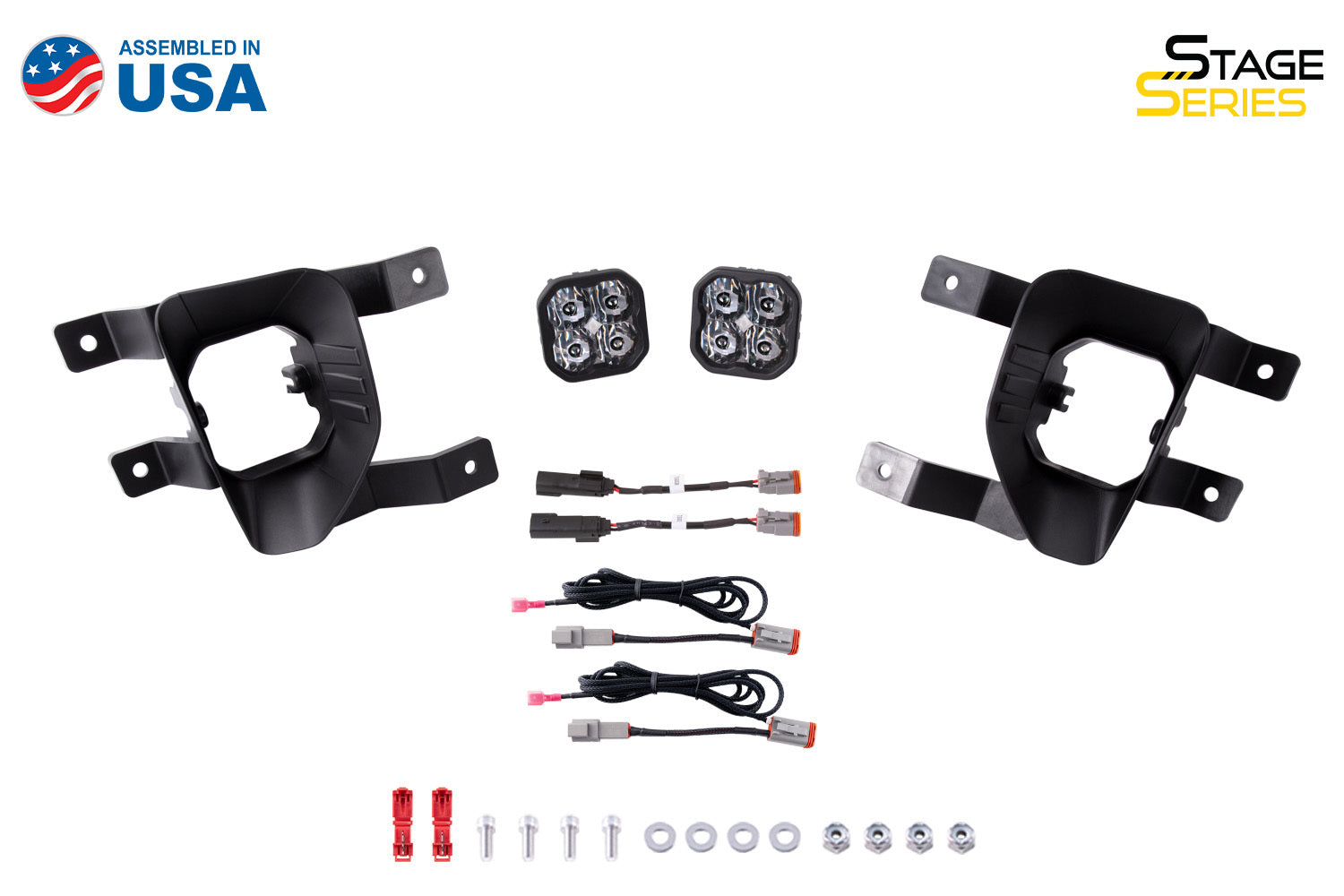 Diode Dynamics - SS3 Sport Type SV1 Kit ABL White SAE Fog - DD7110