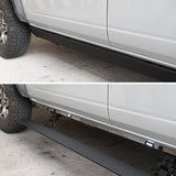 Go Rhino 20442564PC - E1 Electric Running Boards With Mounting Brackets - Textured Black