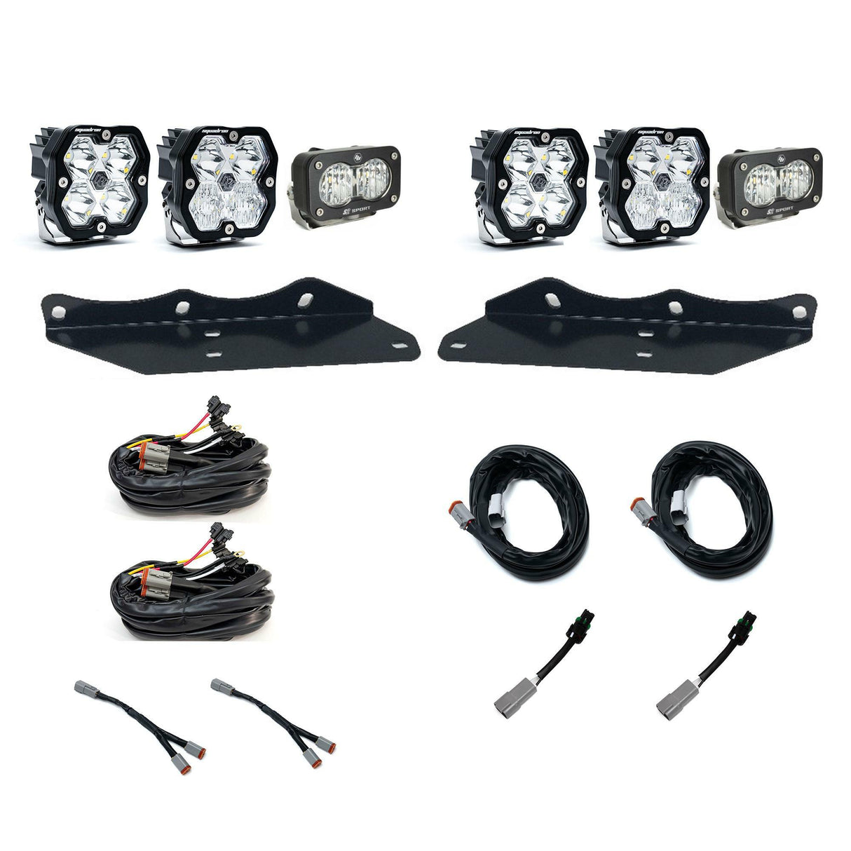 Baja Designs - 44-0064 Squadron 2.0 Sport/S2 Sport Fog Pocket Light Kit
