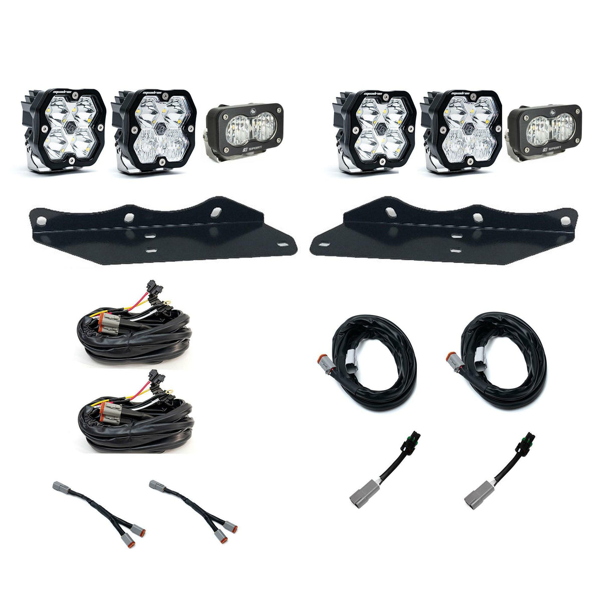 Baja Designs - 44-0064 Squadron 2.0 Sport/S2 Sport Fog Pocket Light Kit