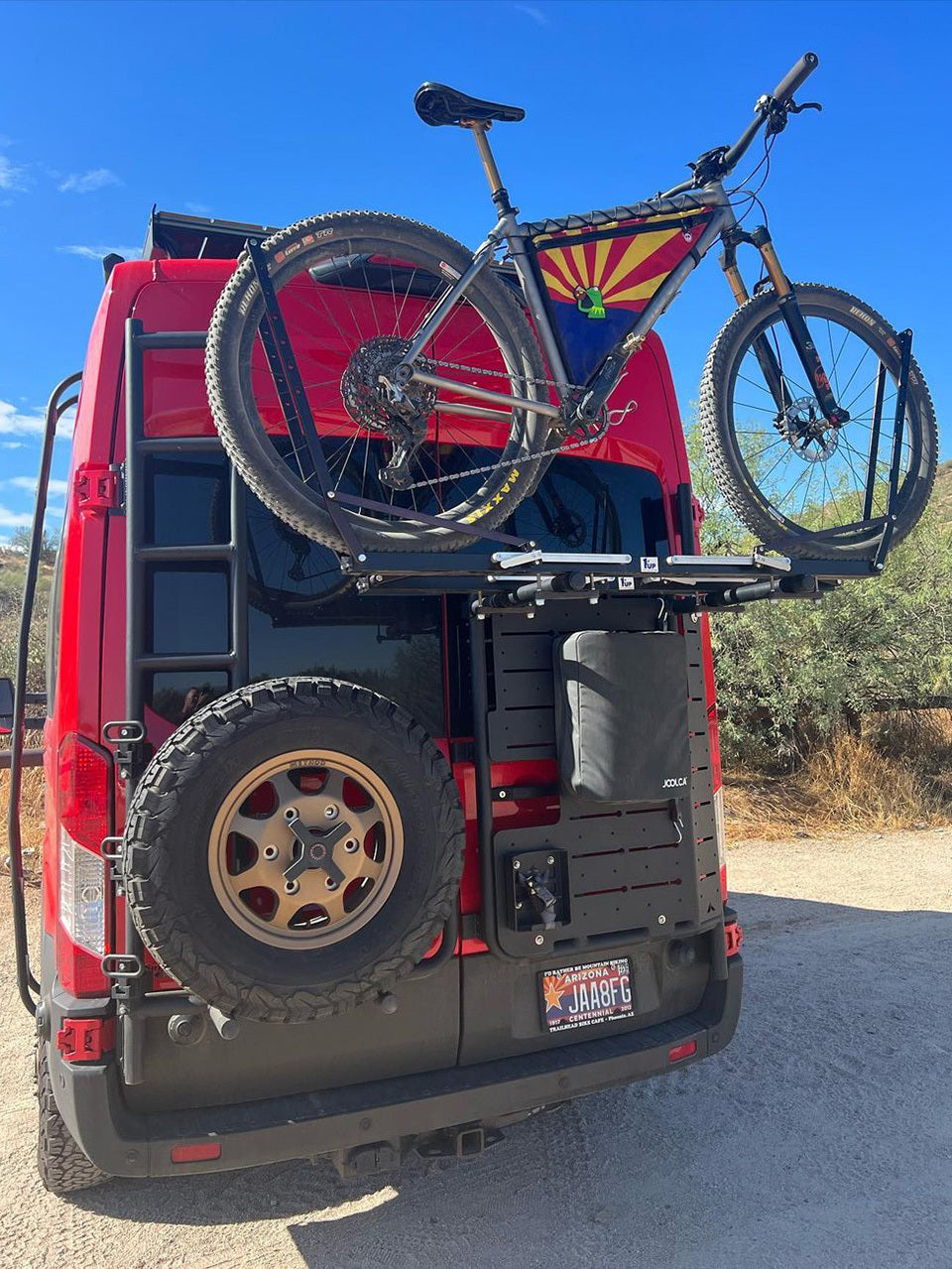 Aluminess 210603 BackPAC Rear Door Storage Kit