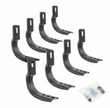 Go Rhino 6841265 - OE Xtreme Side Steps - Mounting Brackets Only -Textured Black