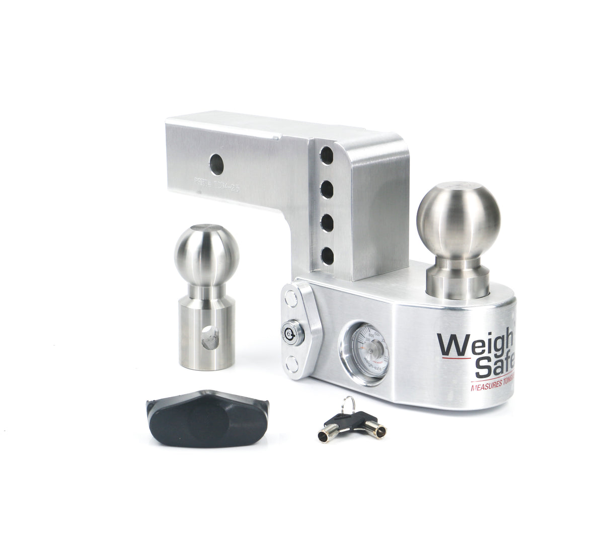 Weigh Safe - 4" Drop Hitch with 2.5" Shank