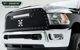 T-Rex Grilles - 1 Pc Small Mesh Mild Steel Torch Grille Replacement - Includes Universal Wiring Harness - 6314531