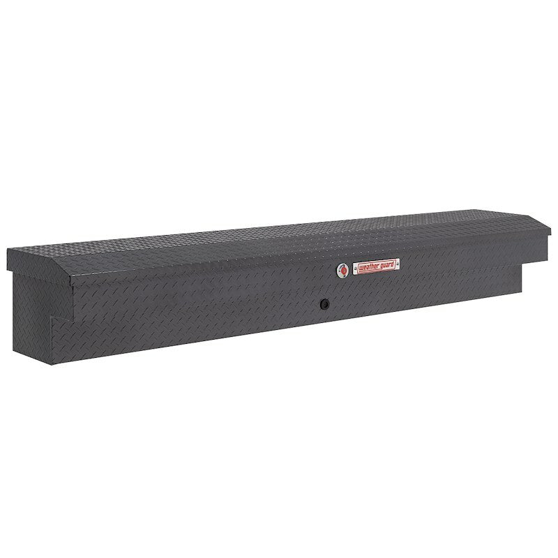 Weather Guard - Model 164-6-04 87in Lo-Side Box, Aluminum, Gunmetal Gray, 7.0 cu ft - 164-6-04