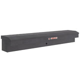 Weather Guard - Model 164-6-04 87in Lo-Side Box, Aluminum, Gunmetal Gray, 7.0 cu ft - 164-6-04