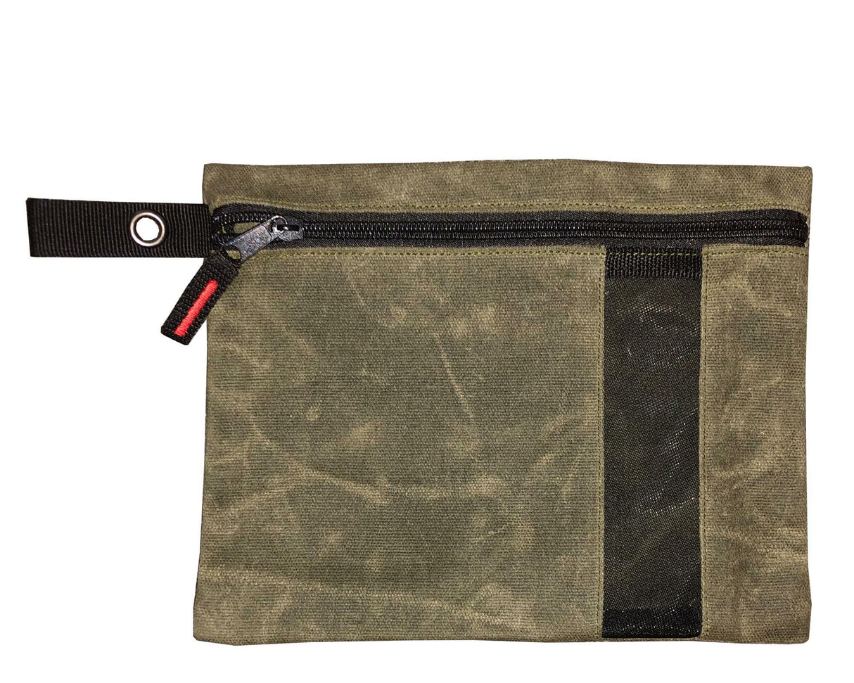 Overland Vehicle Systems - Waxed Canvas - Small Size Utility Bags with Pockets - 21069941