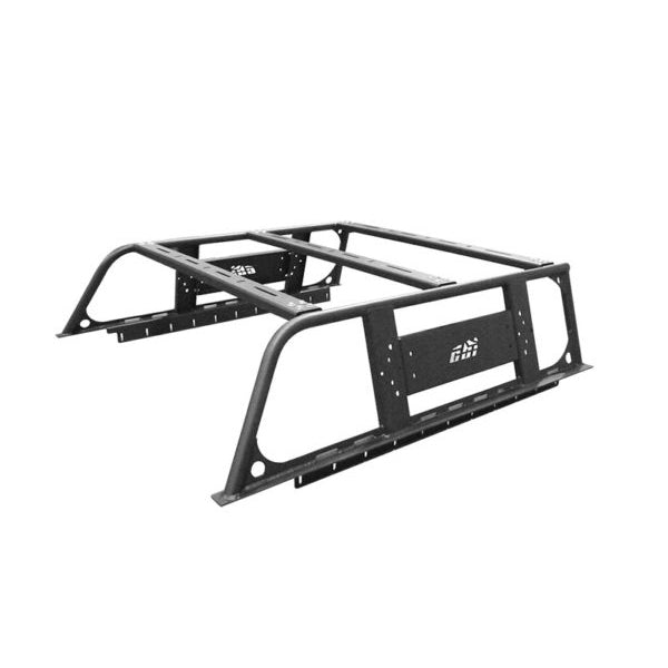 CBI - T2/T3  Toyota Tacoma Overland Bed Rack /2005- Current - Long Bed / Steel / Powder Coated Black - 500-000-010-010