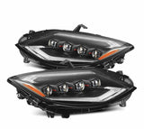 AlphaRex 880493 Projector Headlights Black