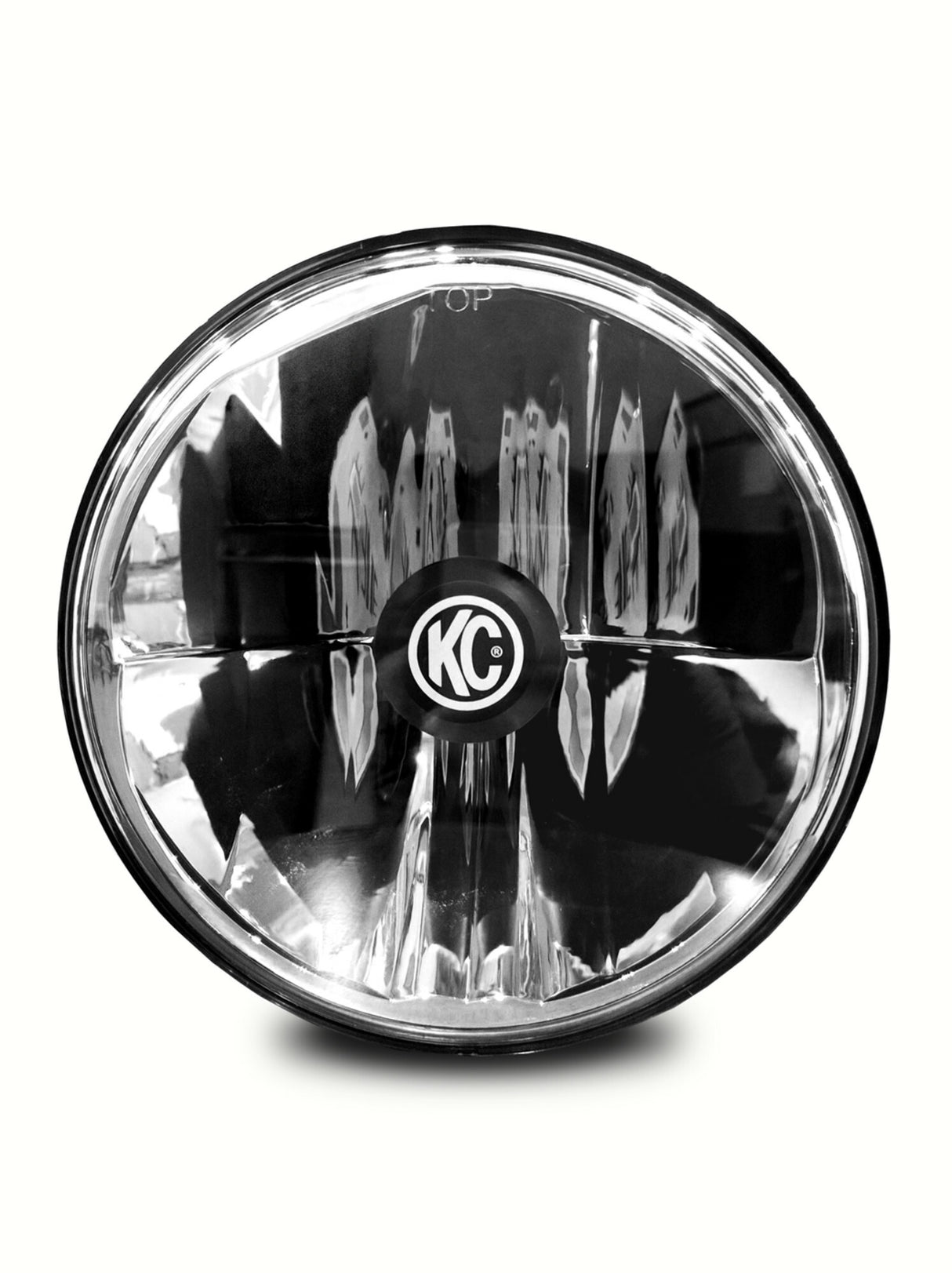 KC Hilites - Gravity LED 7" Headlight for Jeep TJ 1997-2006 Single - DOT Compliant - 4236