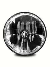 KC Hilites - Gravity LED 7" Headlight for Jeep TJ 1997-2006 Single - DOT Compliant - 4236