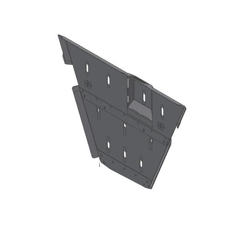 CBI - 2nd Gen Toyota Tundra Rear Overland Skid Plate Set / Powder Coated Black - 300-000-012-006
