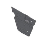 CBI - 2nd Gen Toyota Tundra Rear Overland Skid Plate Set / Powder Coated Black - 300-000-012-006
