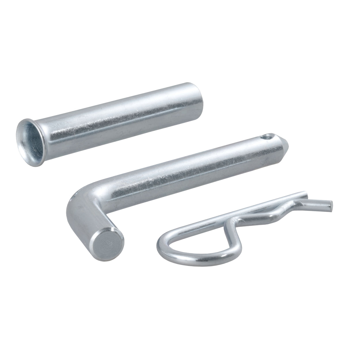 Curt - 1/2" Hitch Pin with 5/8" Adapter (1-1/4" or 2" Receiver, Zinc, Packaged) - 21502