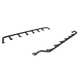 Go Rhino 5933082T SRM300 Dual Rail Kit for 80" Long x 40" Wide Rack - Rails only