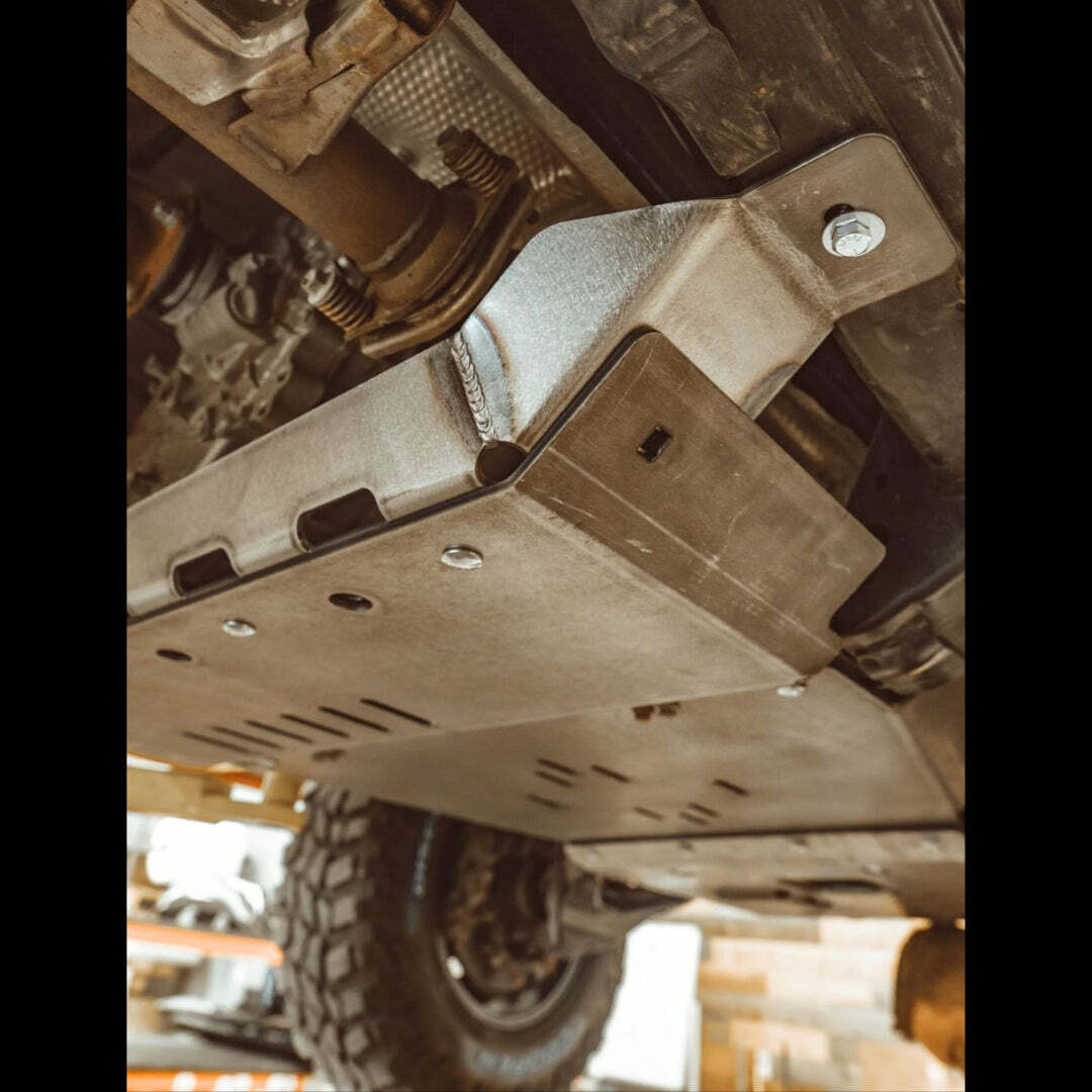 C4 Fabrication - 4Runner Rear Skid Plates / 5th Gen / 2010+ - 1100-5403-R-01NA