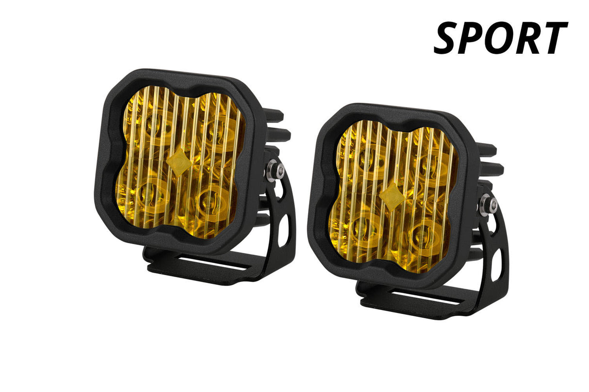 Diode Dynamics - SS3 Sport ABL Yellow Spot Standard (pair) - DD6871P