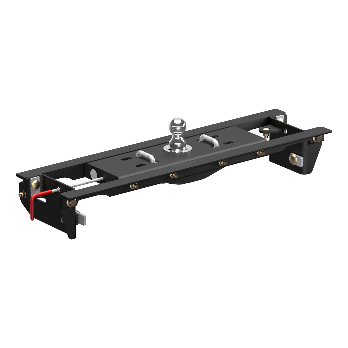 Curt - Double Lock EZr Gooseneck Hitch Kit with Brackets, Select Ford F-250, F-350 - 60683