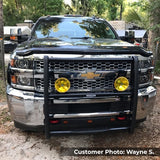 Go Rhino 3173B - 3000 Series StepGuard - Center Grille Guard Only - Black Powder Coat