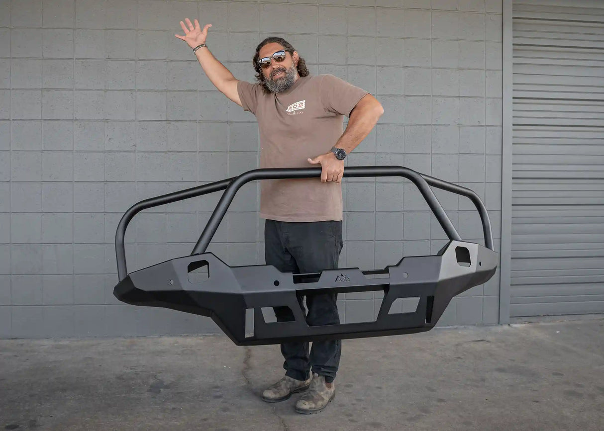 Hi-Lite Overland Toyota Tacoma Front Bumper 4th Gen (2024-2026) [Bull Bar]