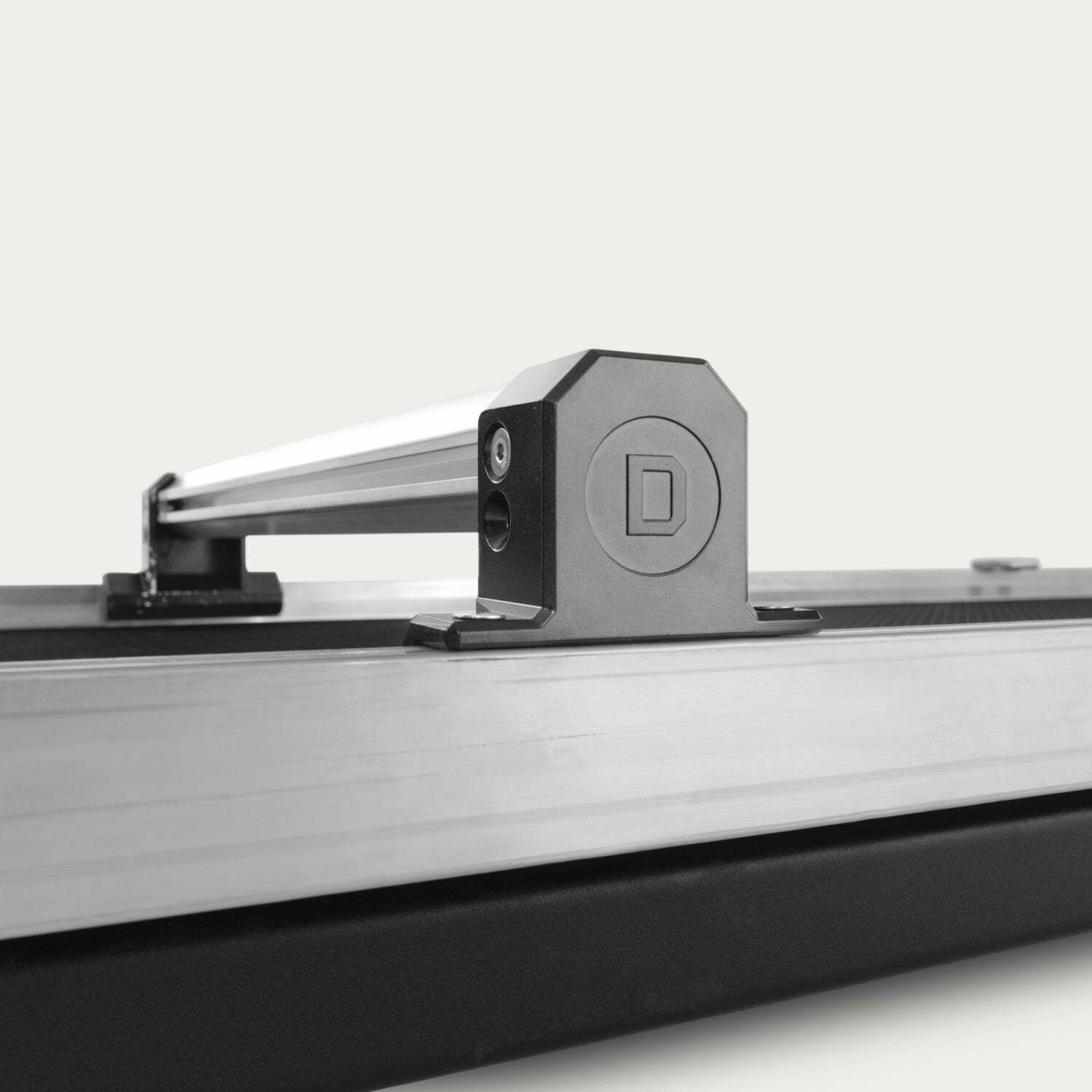 Decked - Cross Bar for 46" wide CargoGlide 2.0 - one (1) Cross Bar, one (1) footer kit - C0051-BAR46-ALM