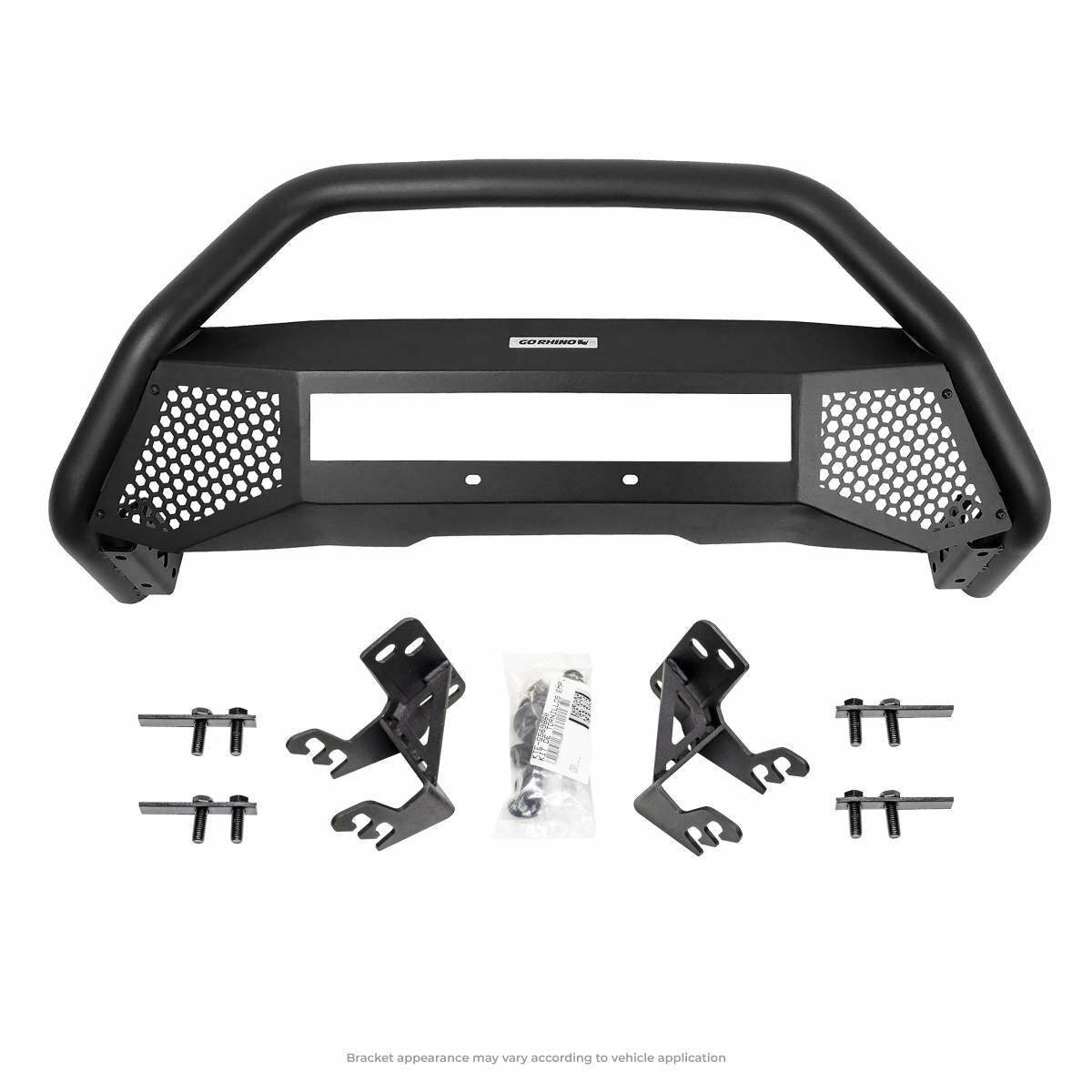 Go Rhino 545460T - RC4 LR Light Ready Bull Bar with Mounting Brackets Kit - Textured Black