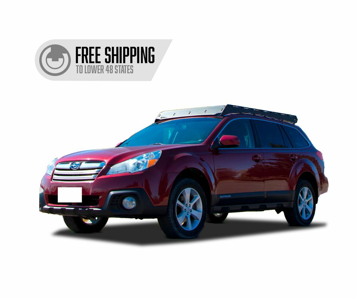 Prinsu - 4th Gen Subaru Outback Prinsu Roof Rack / Cutout for 40" Light Bars - 400-000-019-002
