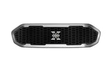 T-Rex Grilles - T-Rex Grilles 6315824 Laser X Grille,Black,Mild Steel,1 Pc,Replacement,Brushed trim and X-Metal logo - 6315824