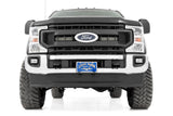 Rough Country - LED Light Kit - Grille Mount - 10 Inch Black - Slimline - Ford F-250 Super Duty (20-22) - 70898